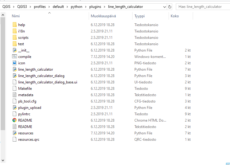 After compiling the plugin
